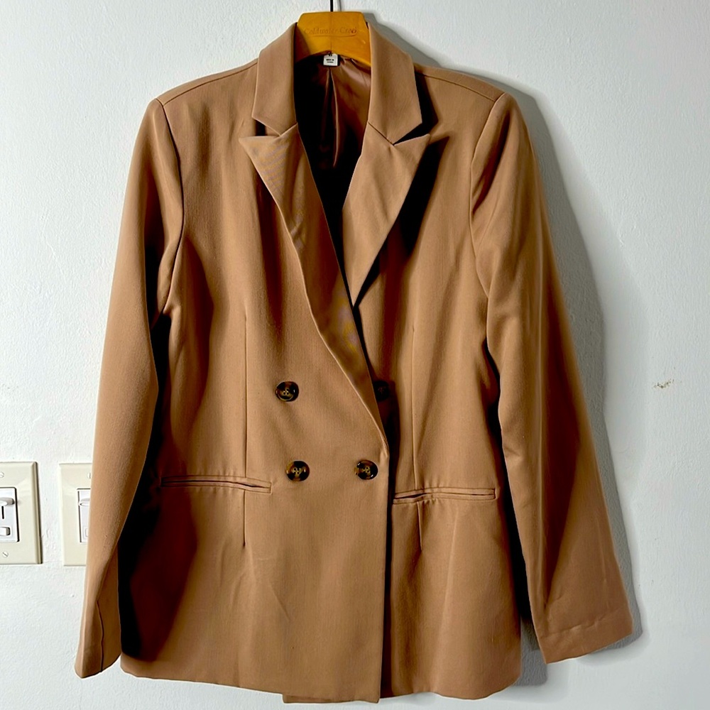 And Now This rose color Blazer